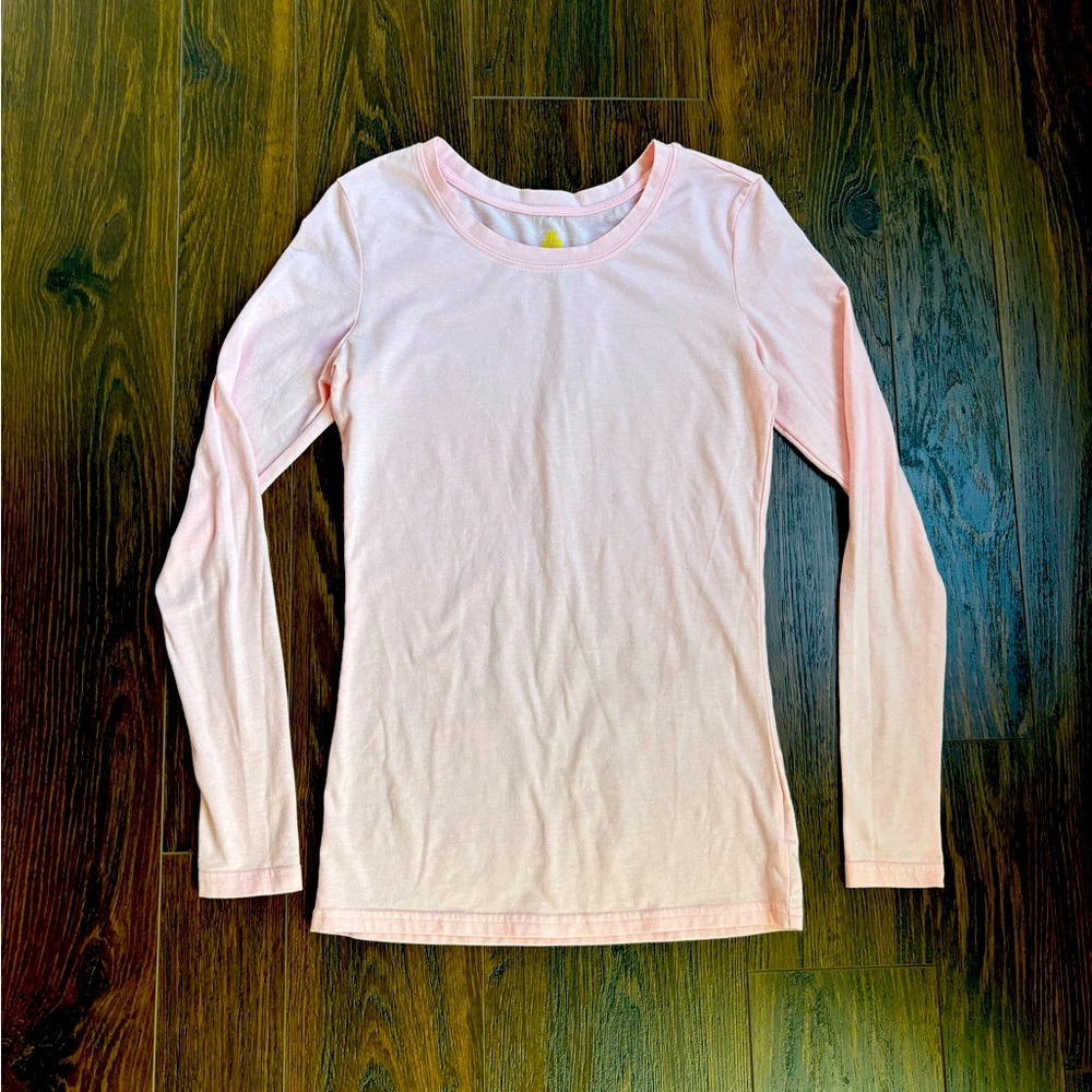 Light Pink Long Sleeve Top